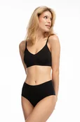 Biustonosze - Biustonosz Infinity Soft Bra Czarny (Rozmiar M) - miniaturka - grafika 1