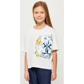 Koszulki dla dziewczynek - Guess T-shirt Regular Fit - miniaturka - grafika 1