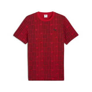 Męska koszulka Essentials Logo Lab PUMA For All Time Red - Koszulki sportowe męskie - miniaturka - grafika 1