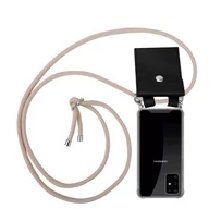 Etui i futerały do telefonów - Pokrowiec z łańcuszkiem Do Samsung Galaxy S20 PLUS w PERŁOWE RÓŻOWE ZŁOTO Etui Obudowa Case Cover Ochronny Cadorabo - miniaturka - grafika 1
