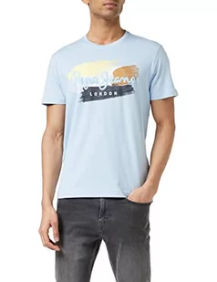 Pepe Jeans Męska koszula AEGIR, 516DAZED niebieska, XS - Koszule męskie - miniaturka - grafika 1