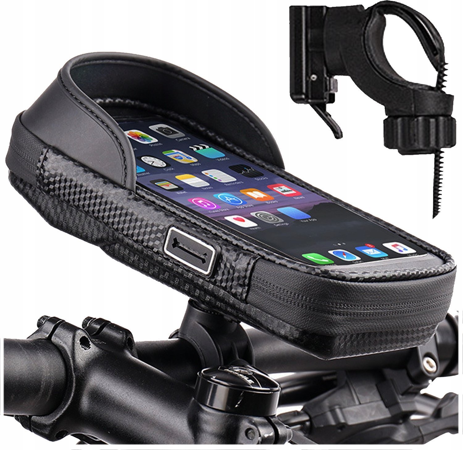 SAKWA NA ROWER TORBA UCHWYT CASE ETUI NA TELEFON DOTYKOWA POKROWIEC DOTYK