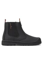 Buty dla dziewczynek - Mayoral Botki 46.526 Czarny - miniaturka - grafika 1