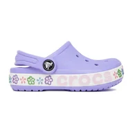 Buty dla dziewczynek - Klapki basenowe Crocs C-BAYABAND CLOG T 211303-5PY - miniaturka - grafika 1