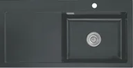 Zlewozmywaki - Zlew SystemCeram MERA 100SL | komora PRAWA | SCHIEFER 85 (50640185) - miniaturka - grafika 1