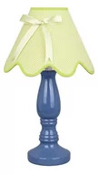 Lampy stojące - Candellux Lampka stołowa nocna ceramiczna niebiesko-pistacjowa 60W E27 Lola 41-84361 41-84361 - miniaturka - grafika 1