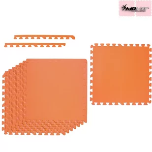 POMARAŃCZOWA MATA POD SPRZĘT DO ĆWICZENIA SIŁOWNI - Maty do ćwiczeń - miniaturka - grafika 2