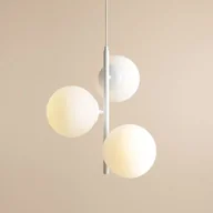 Lampy sufitowe - Fin M lampa wisząca 3-punktowa biała 1120E_M - miniaturka - grafika 1