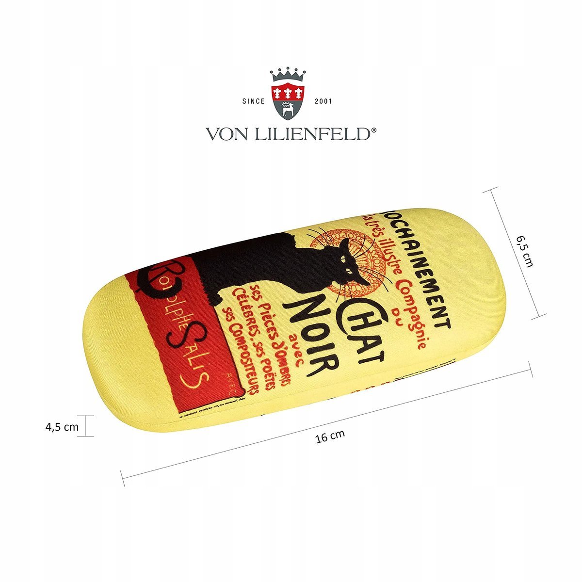 Etui na okulary tkanina