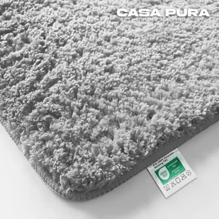 Dywanik kąpielowy Sky ekstra puszysty wiele kolorów i rozmiarów srebrnoszary 70 x 120 cm - Dywaniki łazienkowe - miniaturka - grafika 1