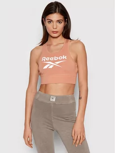 Reebok Damski Stanik sportowy RI BL COTTON BRALETTE HB2283 - Bielizna sportowa damska - miniaturka - grafika 1