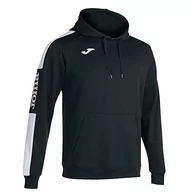 Bluzy męskie - Joma Męska bluza 102103.102.4XS, czarno-biała, Estándar, czarny i biały - miniaturka - grafika 1