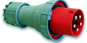 PCE Wtyczka siłowa odbiornikowa przenośna IP67 63A 400V 3P+Z+N - Kostki, złączki, wtyczki - miniaturka - grafika 2