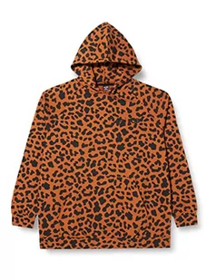 4F Damska bluza H4Z22-bld011, brązowa powierzchnia, XXL, Brown Allover - Bluzy damskie - miniaturka - grafika 1