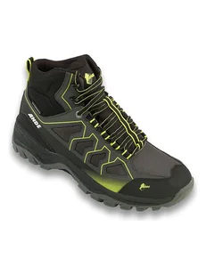 Ande Buty trekkingowe "Cobra Mid" w kolorze zielono-szaro-czarnym - Buty trekkingowe damskie - miniaturka - grafika 1