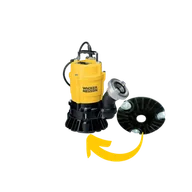 Pompy wodne - Pompa zalaniowa Wacker Neuson PST2 400 z płytą zalaniową Wacker Neuson - miniaturka - grafika 1