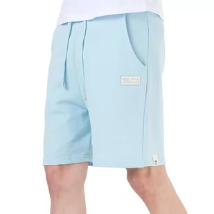 Spodenki Alpha Industries Organics Jogger Short 106365648 - niebieskie - Spodnie sportowe męskie - miniaturka - grafika 1