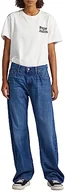 Spodnie damskie - Pepe Jeans Dżinsy damskie Nicky Noughties, Niebieski (denim), 32W / 30L - miniaturka - grafika 1