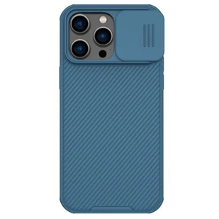 Nillkin CamShield Pro Case etui iPhone 14 Pro Max pancerny pokrowiec osłona na aparat kamerę niebieski - Etui i futerały do telefonów - miniaturka - grafika 1