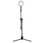 Selfie stick - Lampka do selfie ze statywem - miniaturka - grafika 1