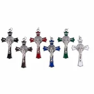 Biżuteria religijna - Krzyżyk benedyktyński do zawieszenia - miniaturka - grafika 1