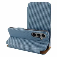 Etui i futerały do telefonów - Kabura FOLIO Side Magnet kompatybilny z S-PEN do SAMSUNG S23 ULTRA niebieski - miniaturka - grafika 1