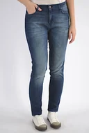 Spodnie damskie - JEANSY DAMSKIE WRANGLER BOYFRIEND VINTAGE BLUE - miniaturka - grafika 1