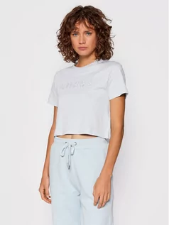 Koszulki i topy damskie - Guess T-Shirt O1GA06 K8HM0 Niebieski Regular Fit - grafika 1