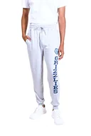 Spodnie męskie - Ultra Game NBA Official Men’s Super Soft Game Day Jogger Sweatpants - Unisex, Memphis Grizzlies, Heather Gray, Large - miniaturka - grafika 1