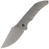 Noże - Nóż składany WE Knife Riff-Raff Gray Titanium, Gray Stonewashed CPM 20CV by Matthew Christensen (WE22020B-3) - miniaturka - grafika 1