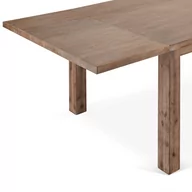 Stoły - Ibbe Design Prostokątny Blat Stolu Alaska na Wydłużenie Stołu Alaska, Brązowy, Drewno (Akacja), Drewniany Stół Kuchenny Stół do Jadalni Stół Obiadow.. - miniaturka - grafika 1