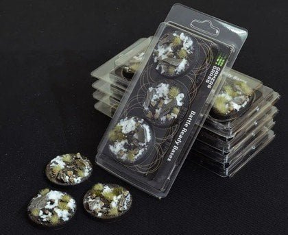 Gamers Grass Gamers Grass: Bases Round - Winter 50mm 3 szt.