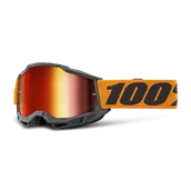 Gogle i okulary motocyklowe - Gogle Cross 100% Accuri 2 Pomarańczowy - miniaturka - grafika 1