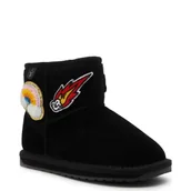 Buty dla dziewczynek - EMU Australia Skórzane śniegowce Wallaby Mini Play | z dodatkiem wełny - miniaturka - grafika 1