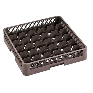 B2B Partner Kosz do zmywarki na szkło, 500x500x100 mm, 36 segmentów 75x75 mm 434120 - Akcesoria i części do zmywarek - miniaturka - grafika 1