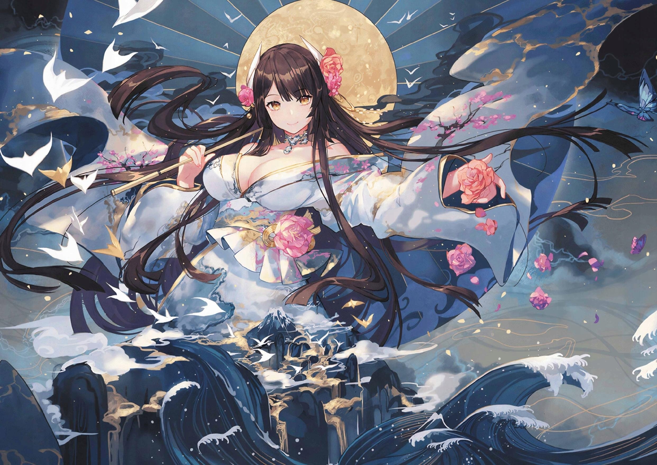 Plakat A2 anime gra Azur Lane