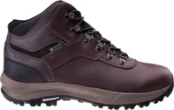 Buty trekkingowe męskie - Buty trekkingowe męskie Hi-Tec Altitude VI I WP ciemnobrązowe r. 42 - miniaturka - grafika 1