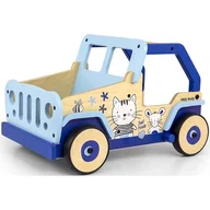 Jeździki dla dzieci - Zabawka Chodzik-Pchacz dla dzieci Explorer Cat and Mouse - miniaturka - grafika 1