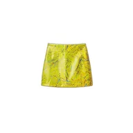 Spódnice - Desigual Damska spódnica, żółty, XL - miniaturka - grafika 1