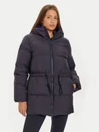 Kurtki damskie - Jack Wolfskin Kurtka puchowa Kirschallee A60213 Granatowy Regular Fit - miniaturka - grafika 1