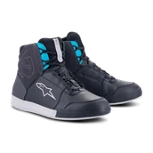 Buty motocyklowe - Buty Motocyklowe Alpinestars Chrome Waterproof Damskie Czarny Asfalt/Turkusowy39 - miniaturka - grafika 1