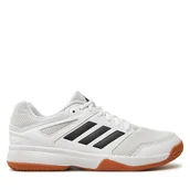 Buty sportowe damskie - Buty halowe adidas Speedcourt Indoor IH3159 Biały - miniaturka - grafika 1