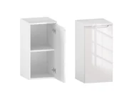 Szafki łazienkowe - Słupek Łazienkowy ETHOS 35 1D D P- Uchwyt Frezowany - miniaturka - grafika 1