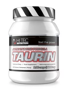 Hi-Tec Nutrition Hi-Tec Taurin 100 kapsułek 02756 - Suplementy naturalne - miniaturka - grafika 1