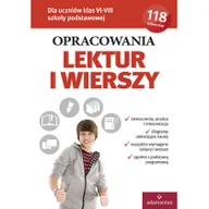 Książki o kulturze i sztuce - Opracowania lektur i wierszy kl. VI-VIII SP 2018 - dostępny od ręki, natychmiastowa wysyłka - miniaturka - grafika 1