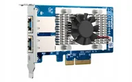 Pozostałe akcesoria sieciowe - Karta sieciowa QXG-10G2T Dual-port 10G BASE-T. - miniaturka - grafika 1