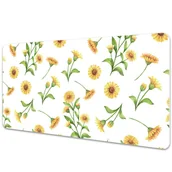 Podkładki na biurko - Ochronna podkładka na biurko Słoneczniki 90x45 cm - miniaturka - grafika 1