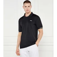 Koszule męskie - BOSS GREEN Polo Palle Mesh Regular Fit stretch - miniaturka - grafika 1