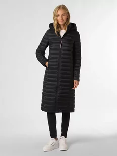 Tommy Hilfiger - Damski płaszcz pikowany, niebieski - Płaszcze damskie - miniaturka - grafika 1