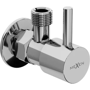 Mexen R1 zawór kątowy do baterii 1/2"x3/8", chrom - 79970-00 - Zawory i kraniki - miniaturka - grafika 1